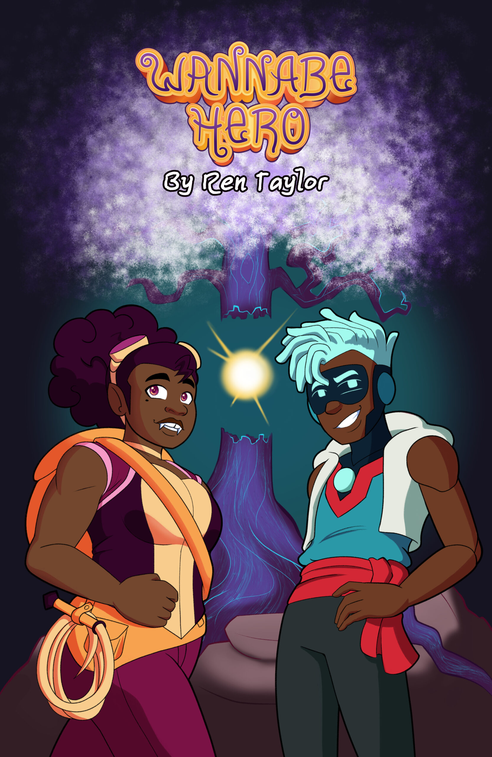 Wannabe Hero Title Page